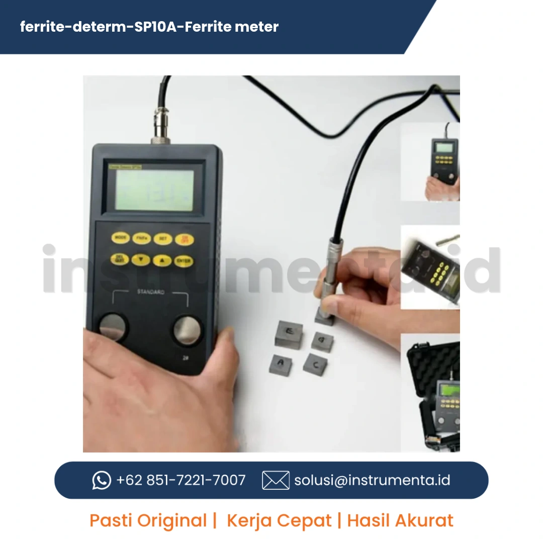 Alat Cek Kandungan Ferrite (Ferritscope) SP10A - Cegah Retak Las Baja Dupleks pada suhu 5 ~ 40℃